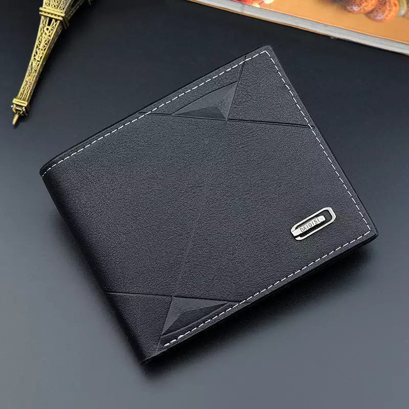 New men's wallet men's short multi-card slot fashion casual