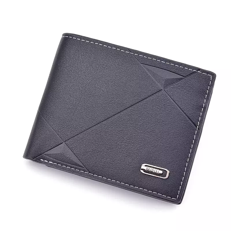 New men's wallet men's short multi-card slot fashion casual