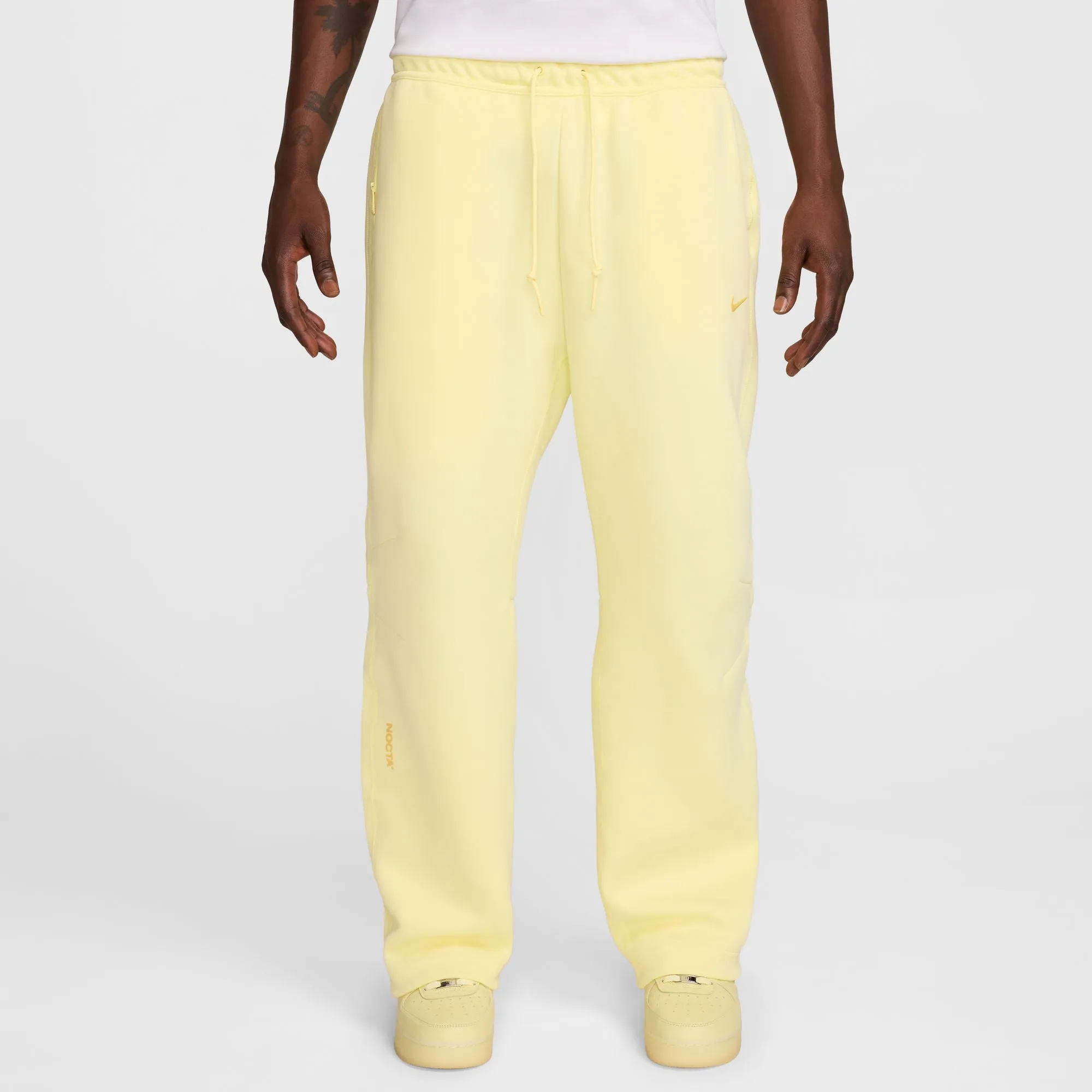 Nike x NOCTA Tech Fleece Pants 'Citron Yellow'