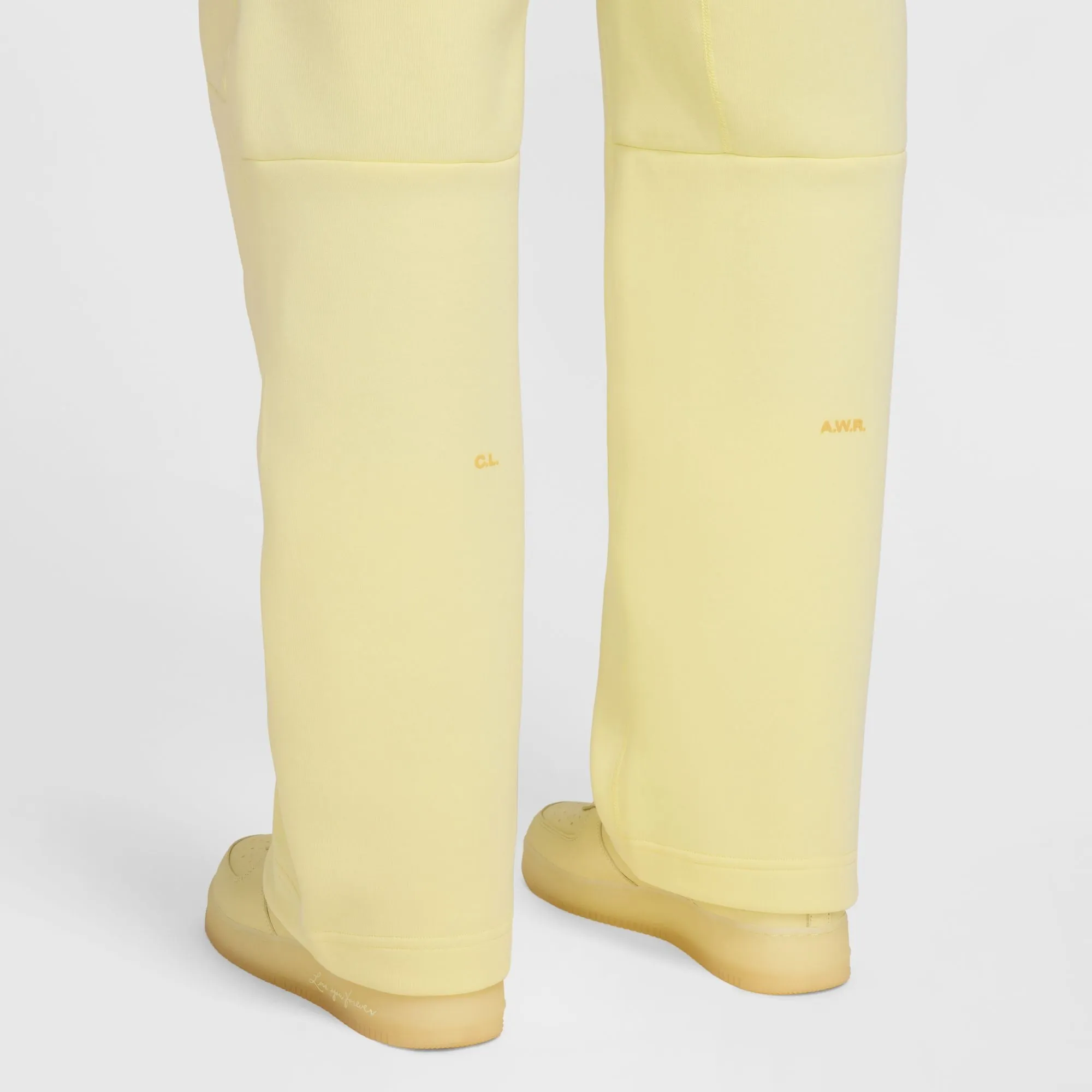 Nike x NOCTA Tech Fleece Pants 'Citron Yellow'