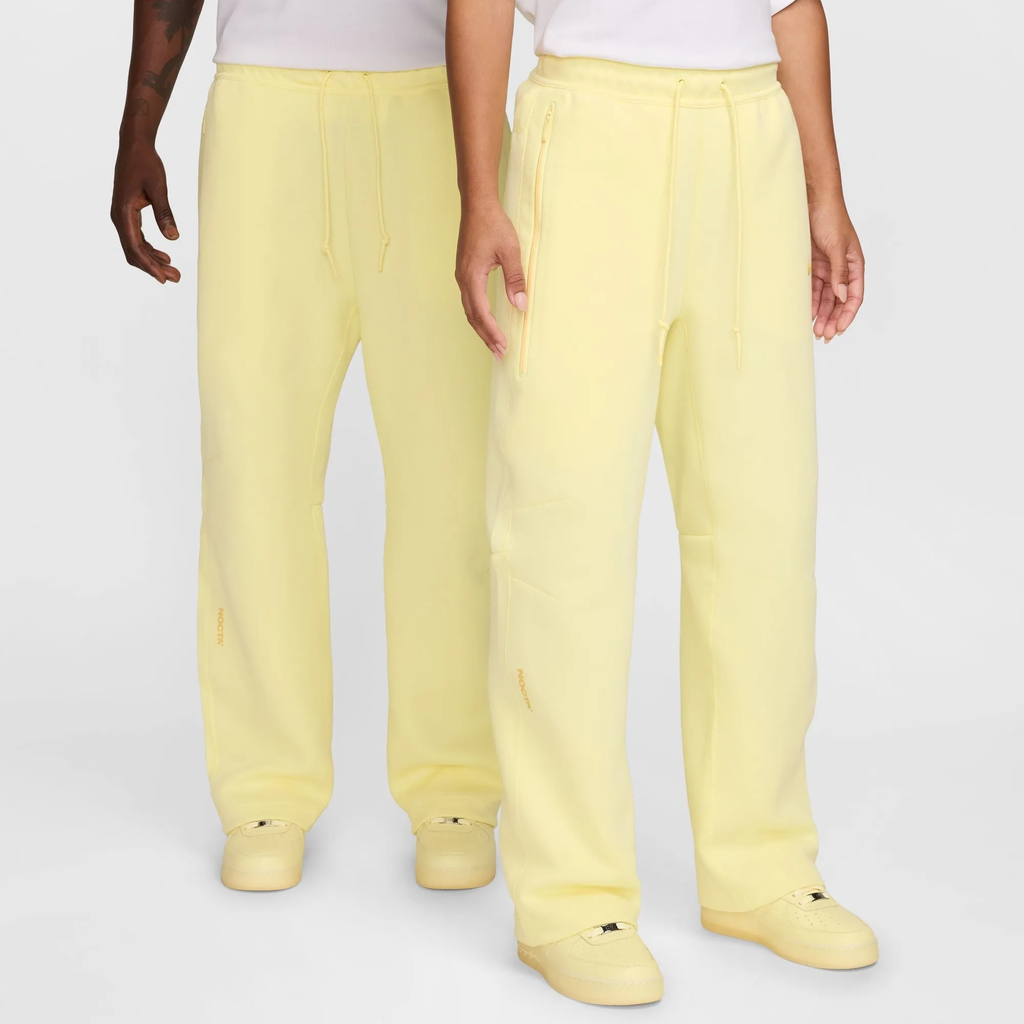 Nike x NOCTA Tech Fleece Pants 'Citron Yellow'