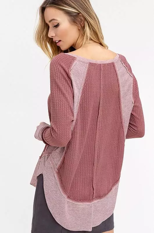 Non Stop Sweater - Mauve