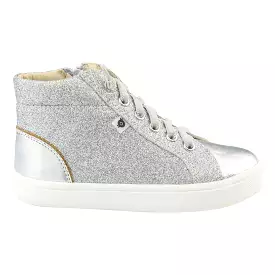 Old Soles silver sparkle Glam Argent Ring Shoe high top sneakers