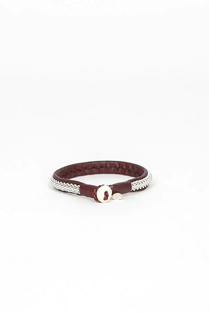 Ox Brown Hide A Bracelet 2