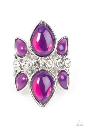 Paparazzi Accessories - TRIO Tinto - Purple Ring