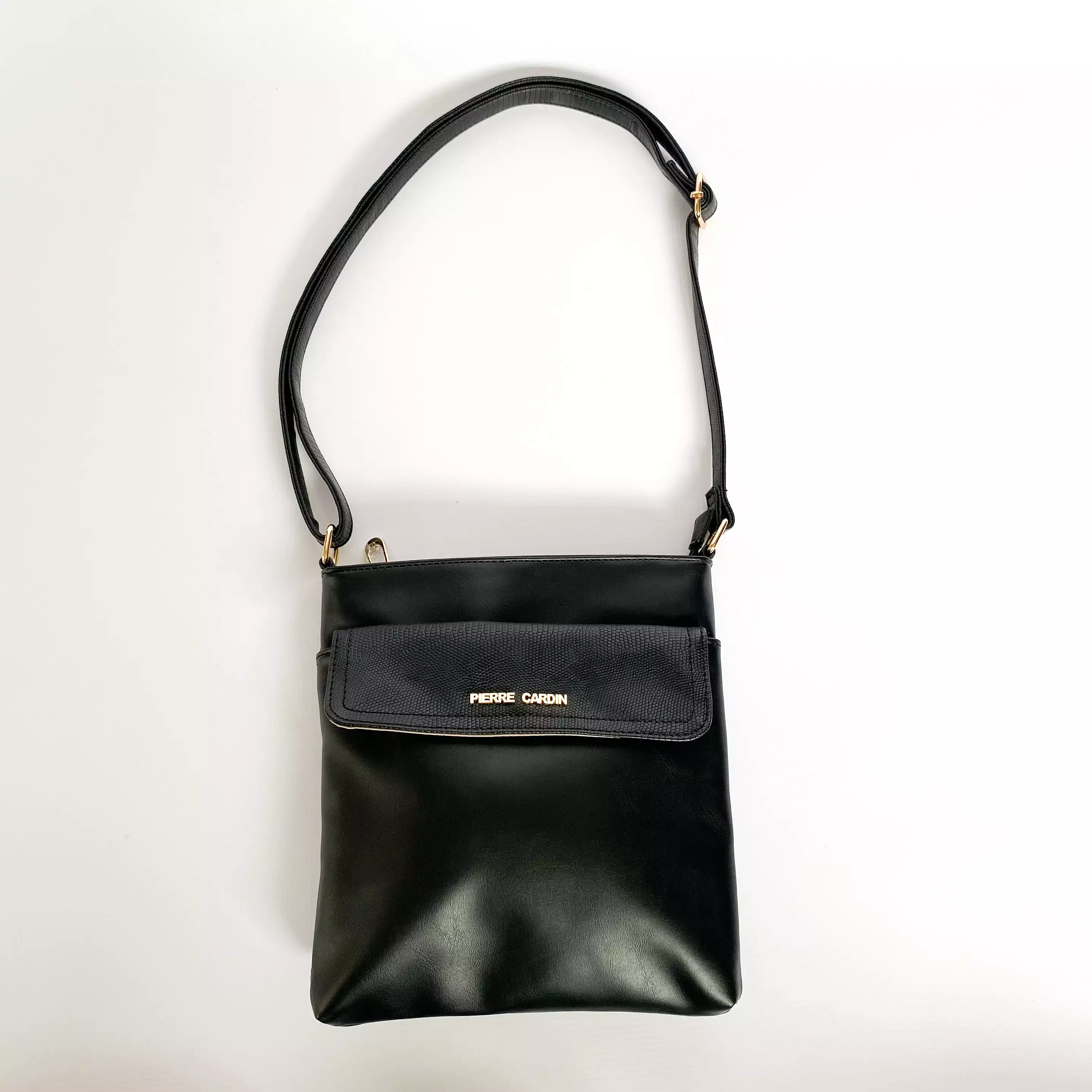 Pierre Cardin black londi crossbody