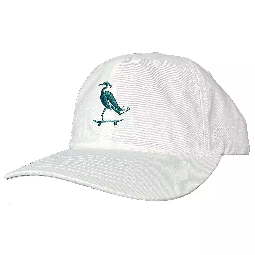 PURE Heron 6 Panel Curved Bill Hat