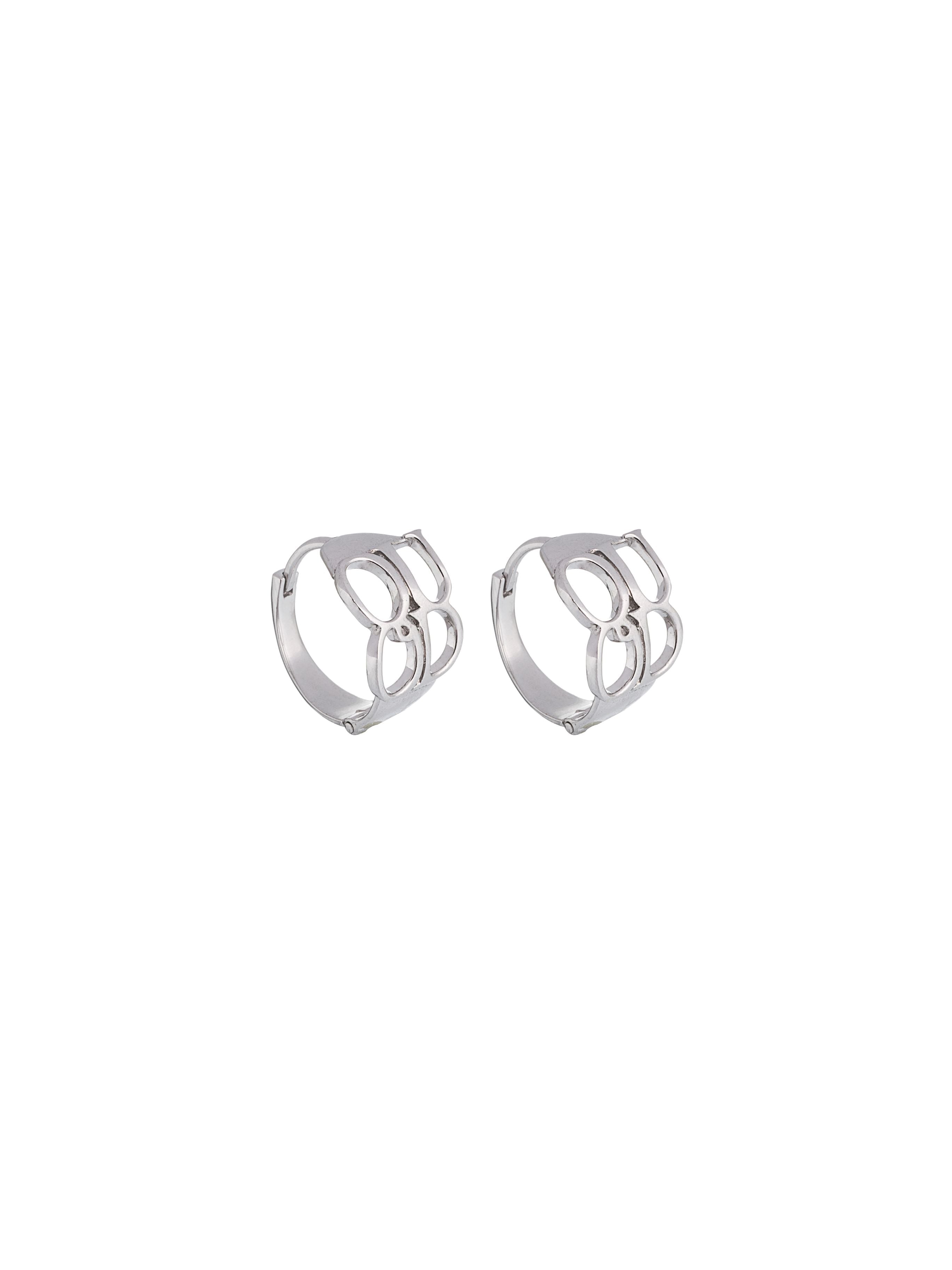 QUOD ICON EARRINGS SILVER