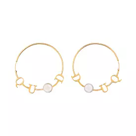 QUOD Pearl Hoops