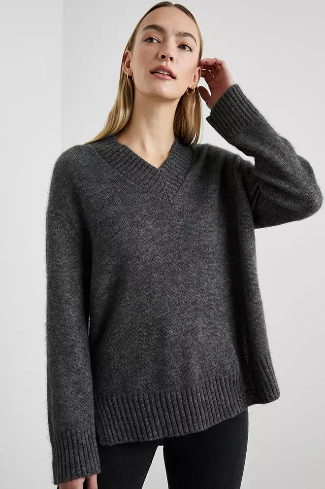 Rails Gisella Cashmere/Silke Sweater - Thunder