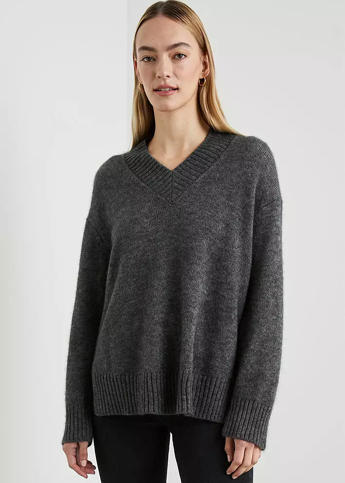 Rails Gisella Cashmere/Silke Sweater - Thunder