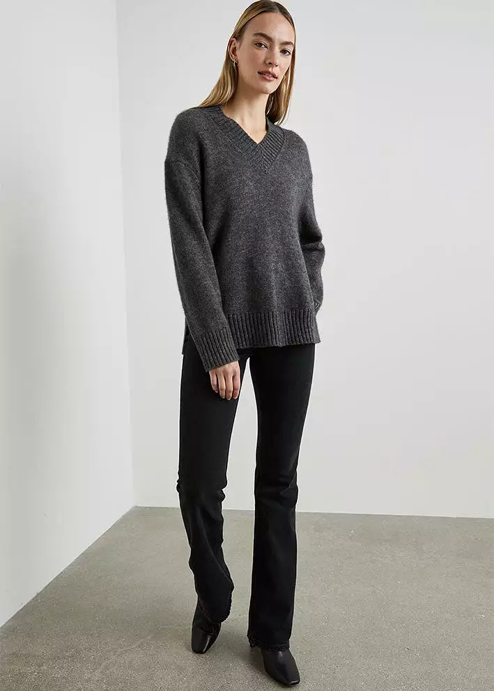 Rails Gisella Cashmere/Silke Sweater - Thunder