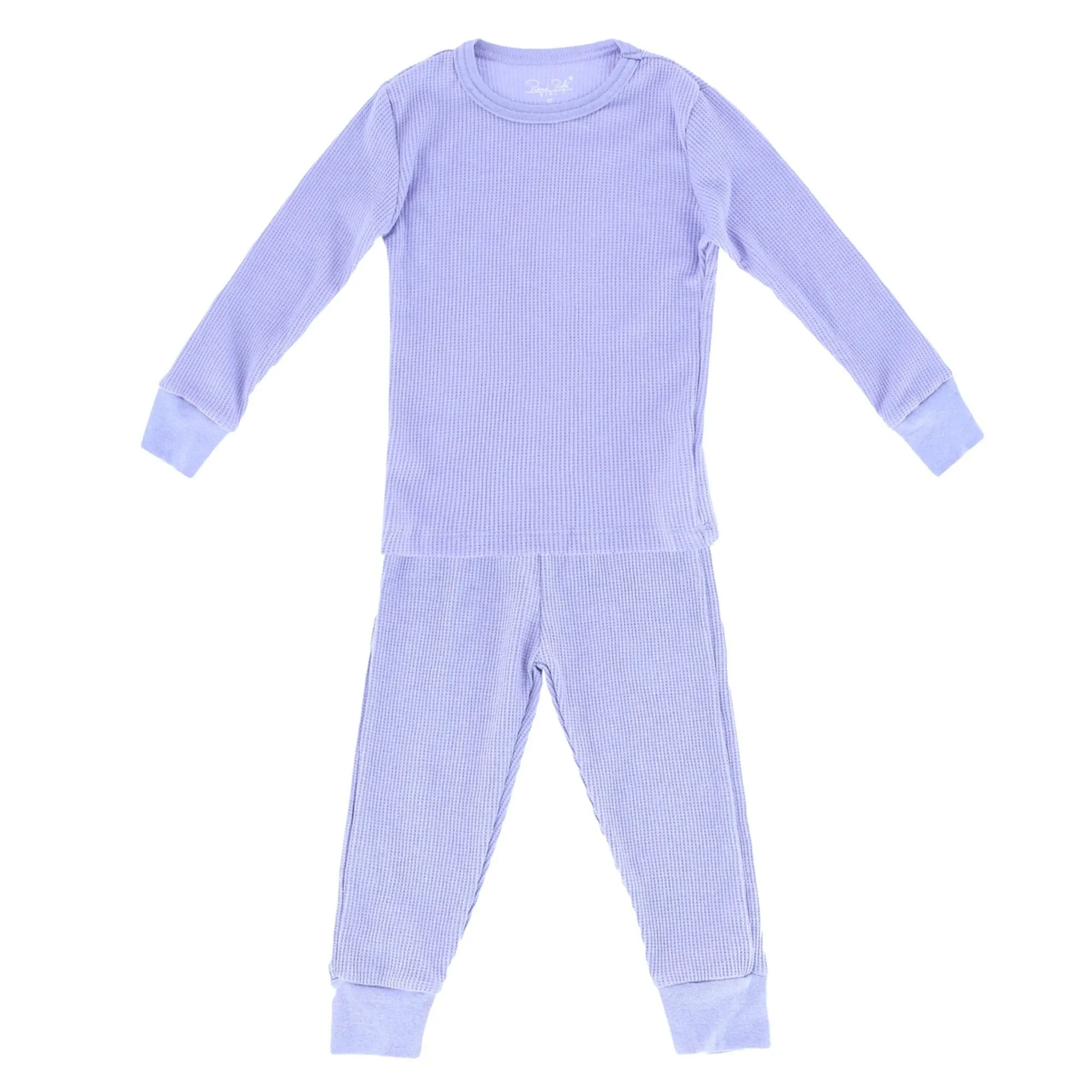 Rene Rofe Toddler Girl's Waffle Thermal Long Underwear 2-Piece Set