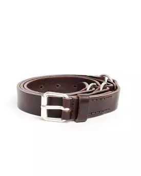 Ring Belt in Grizzly Brown