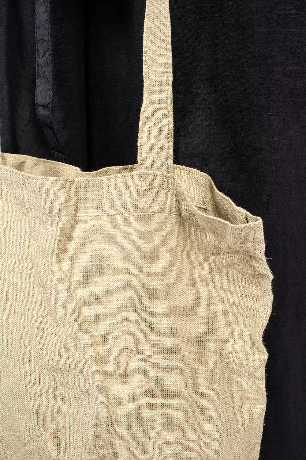 Small Linen Tote Bag Natural