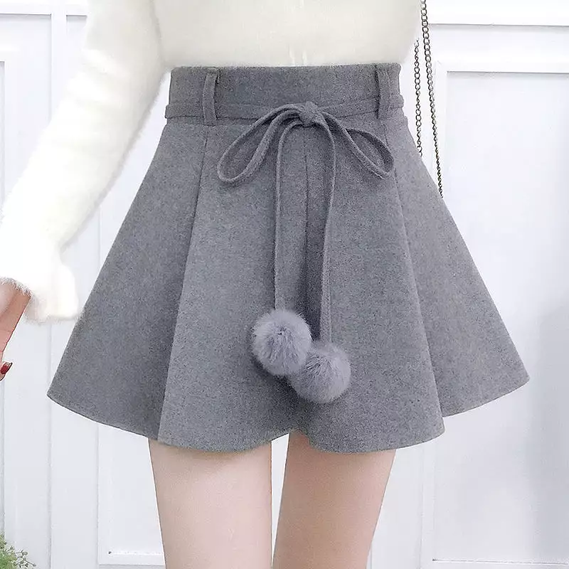 Sweet Woolen Skirt / Sweater AD12827