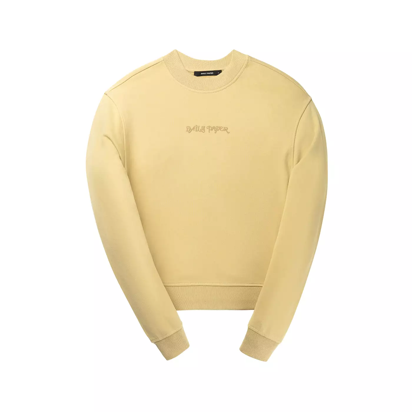 Taos Beige Diverse Logo Boxy Sweater