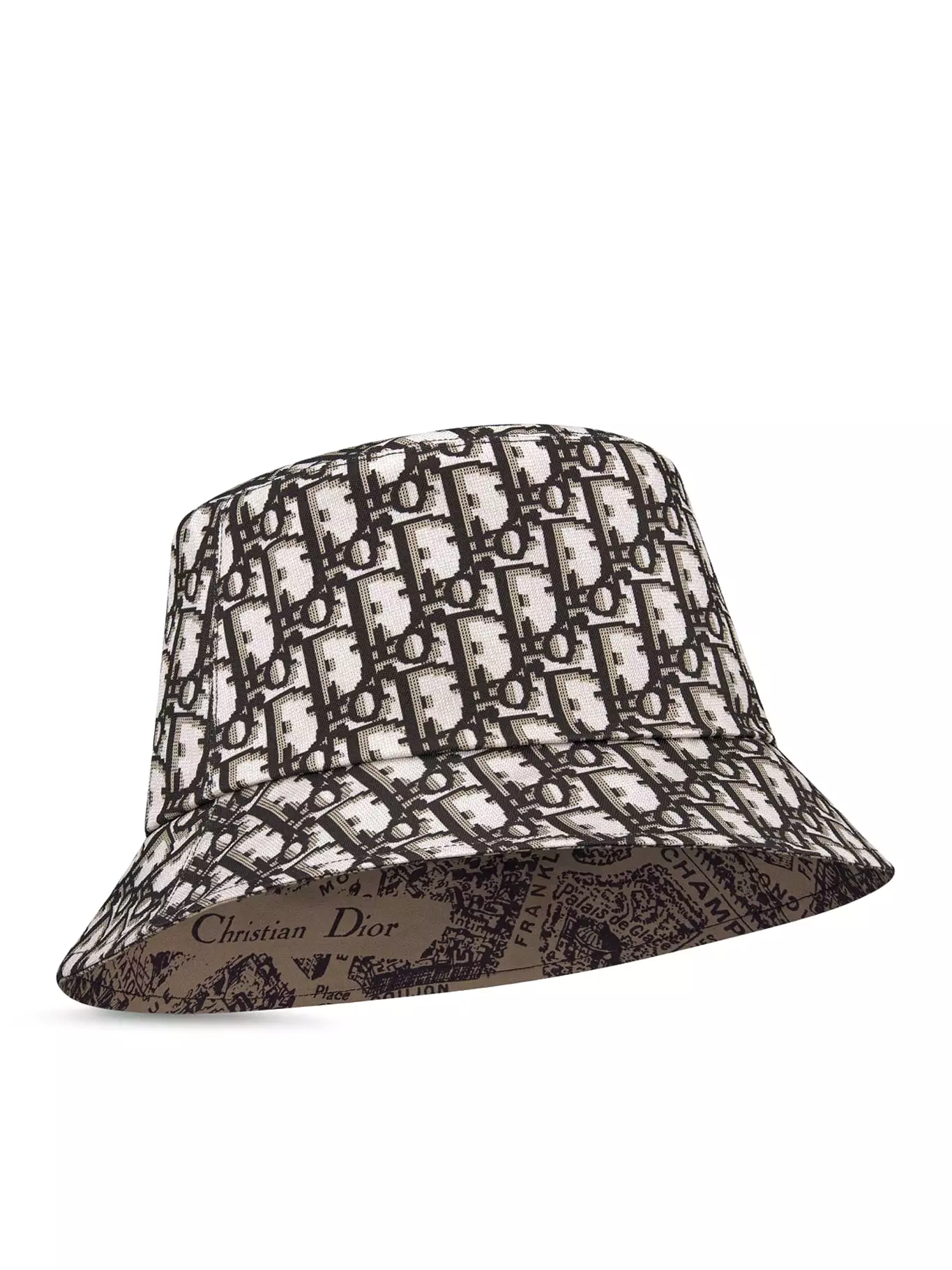 TEDDY-D PLAN DE PARIS REVERSIBLE NARROW BRIM FISHERMAN`S HAT