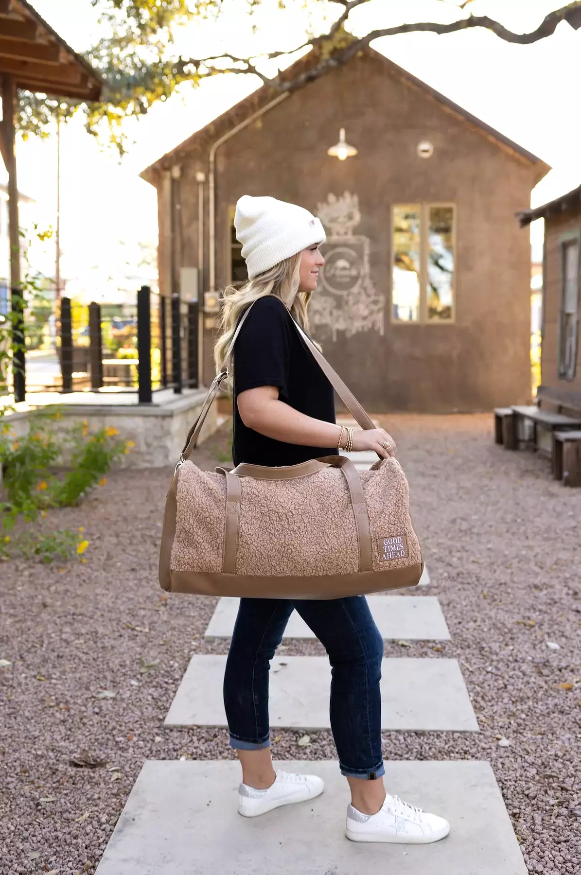 Teddy Mocha Duffel Bag