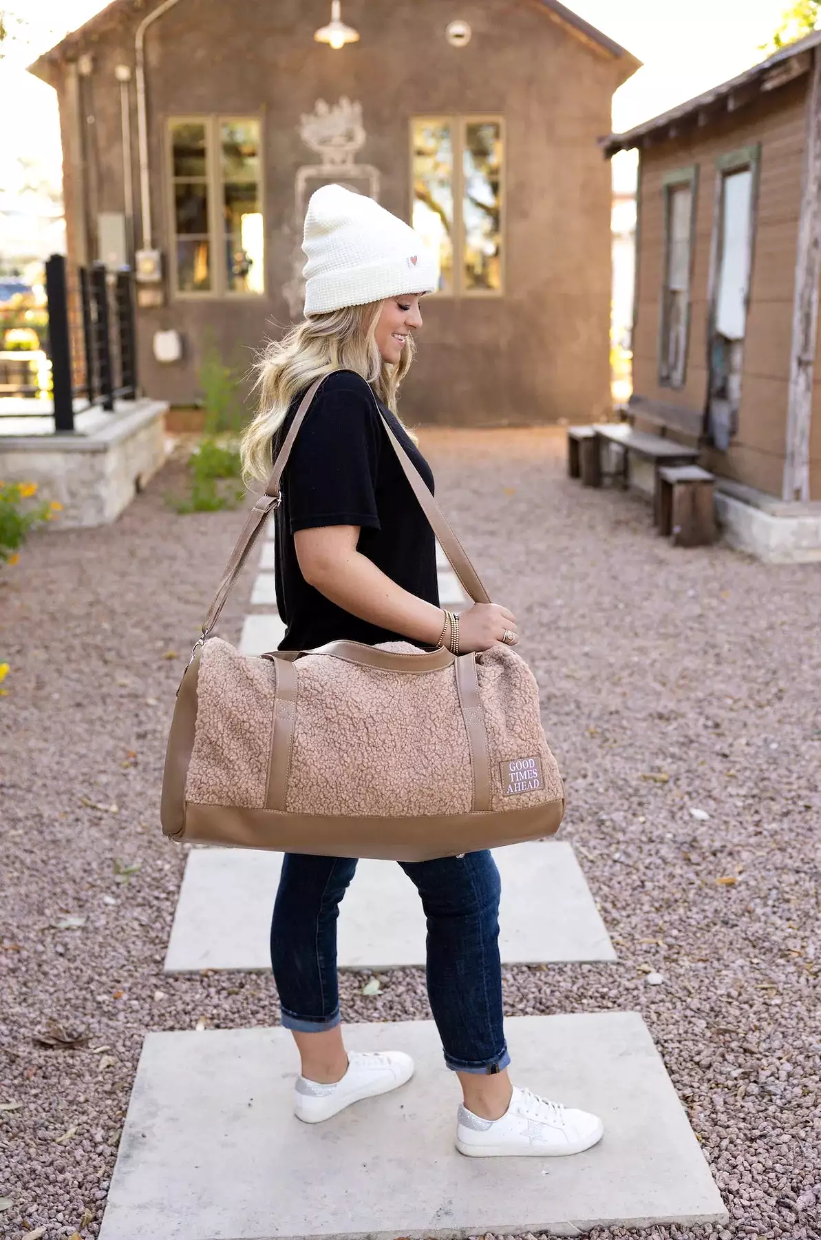 Teddy Mocha Duffel Bag