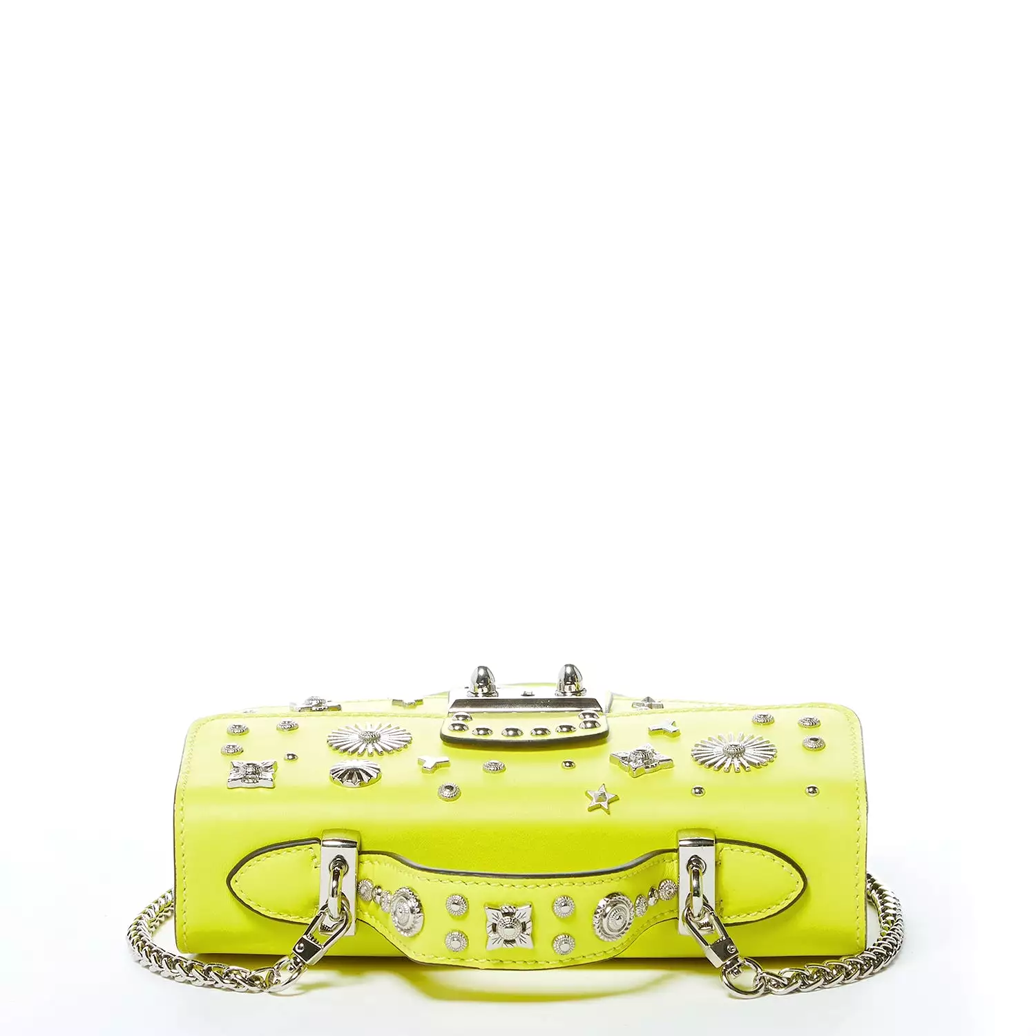 The Hollywood Small Leather Bag Bright Yellow