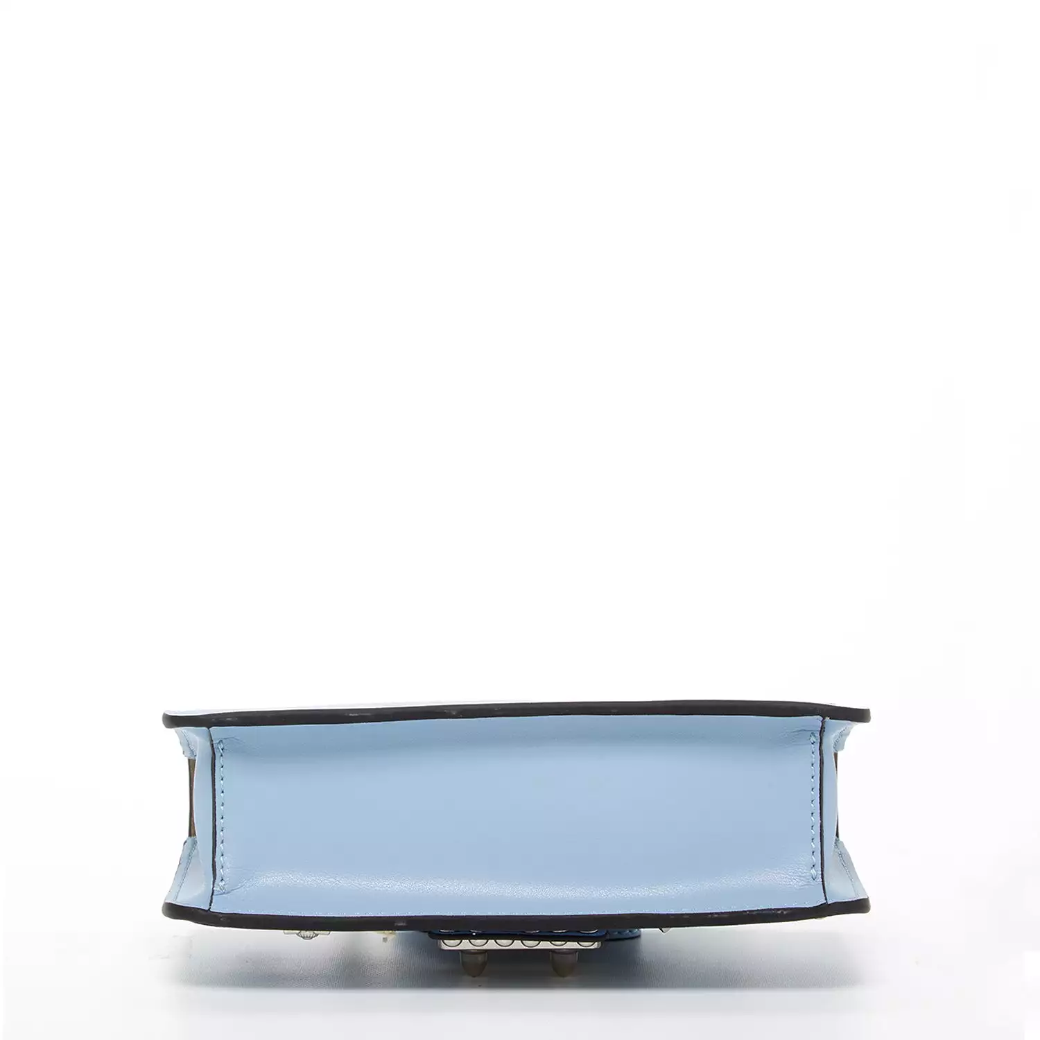 The Hollywood Small Leather Bag Light Blue