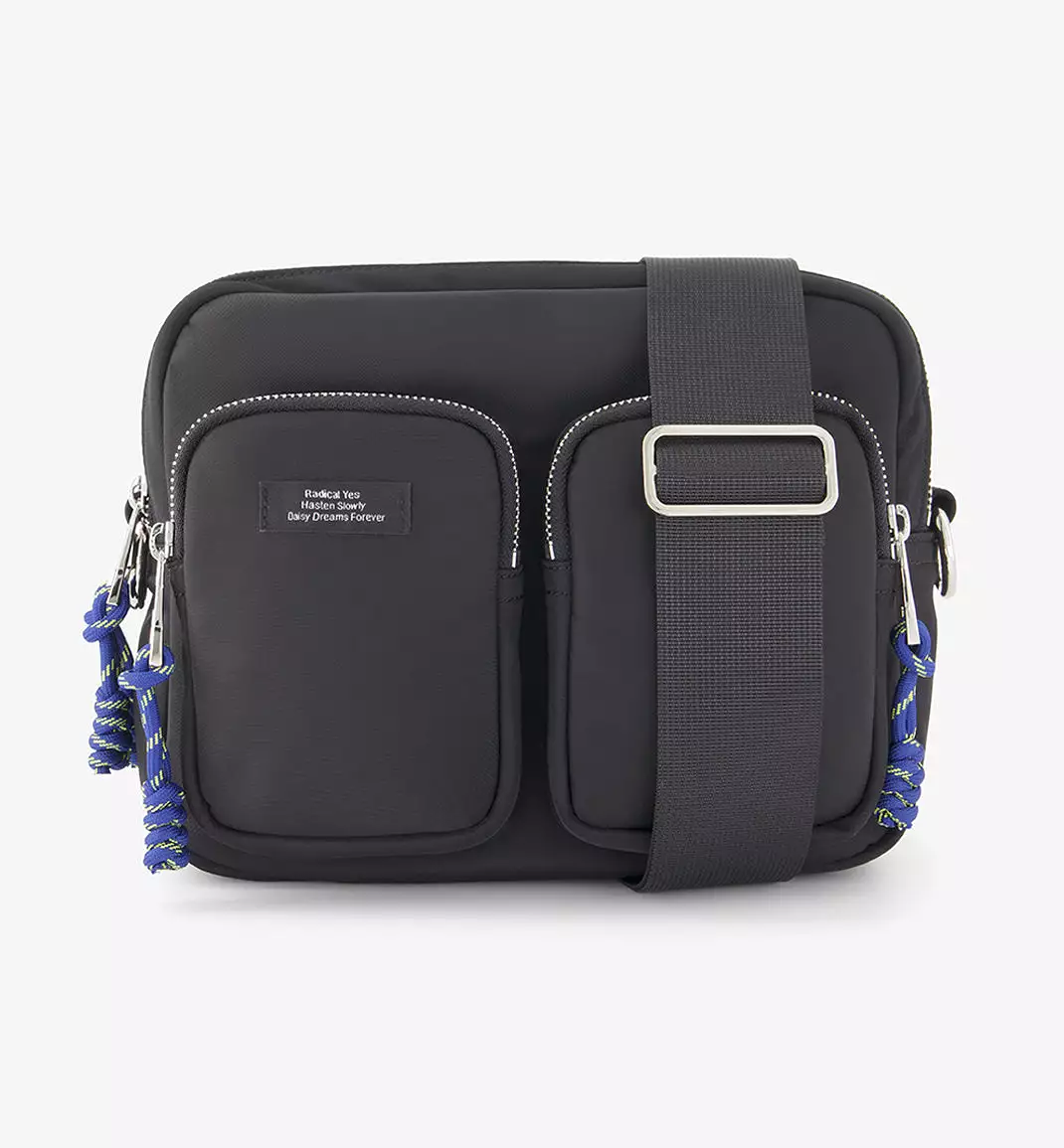 The Messenger Pocket Bag in Black