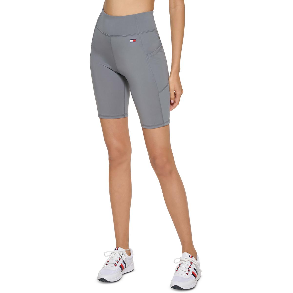 Tommy Hilfiger Sport Womens High Rise Compression Bike Short