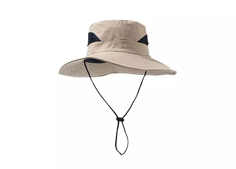 Unisex Wide Brim Quick-Dry UV Protection Sun Fishing Hat