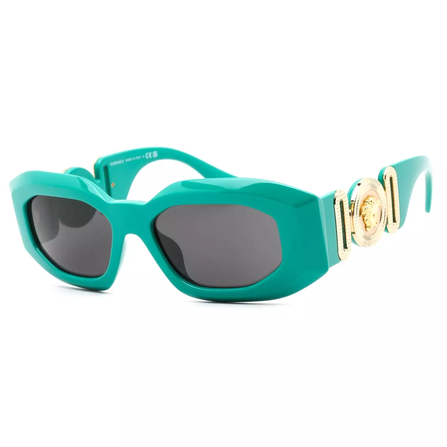 Versace VE4425U Sunglasses Green / Dark Gray Women's