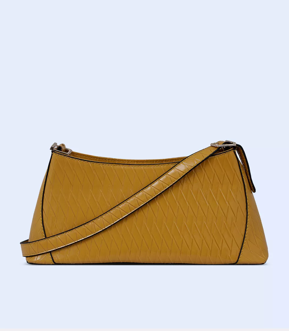 WB2405-MUSTARD-Women Shoulder Bag