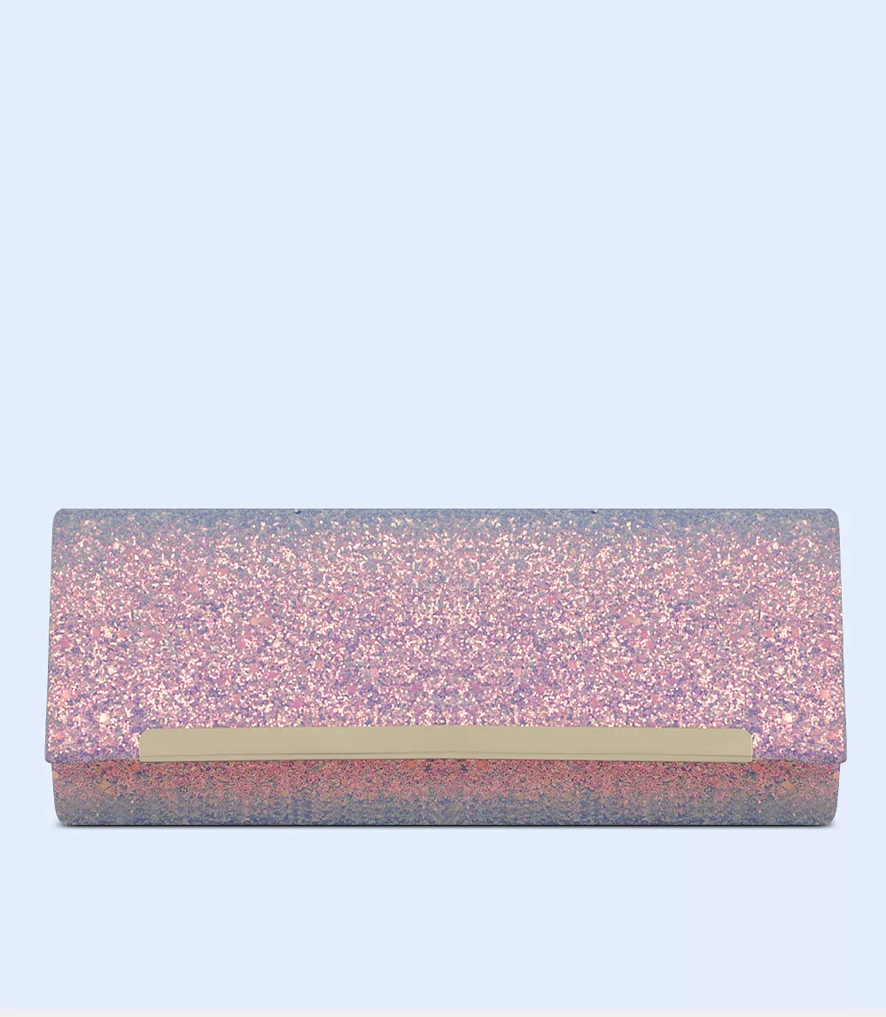 WB2407-LILAC-Women Snazzy Clutch