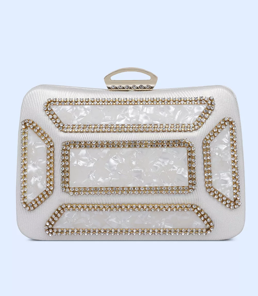 WB2499-PEARL-Women Snazzy Clutch