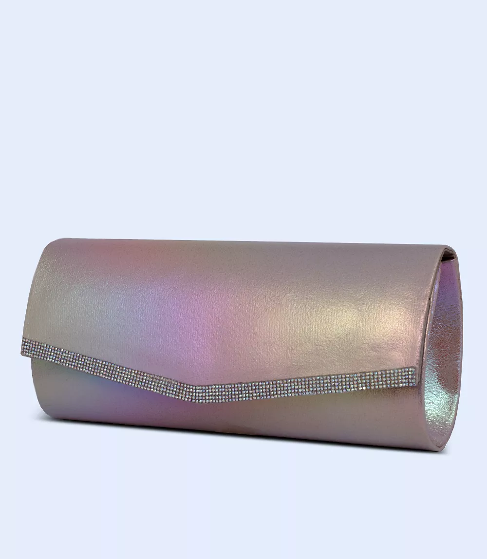 WB2512-PINK-Women Snazzy Clutch