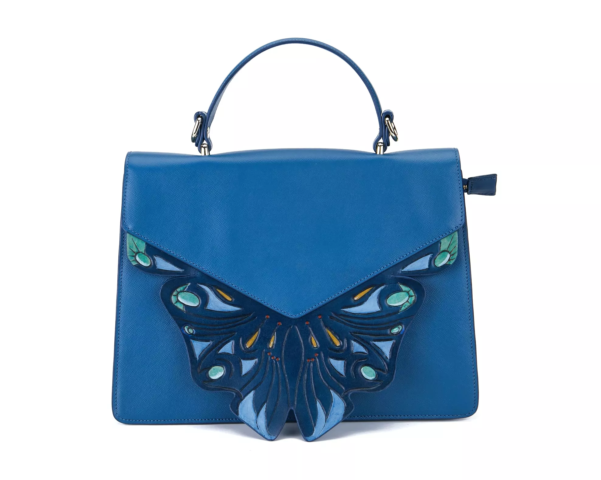 Wings Blue Shoulder Bag