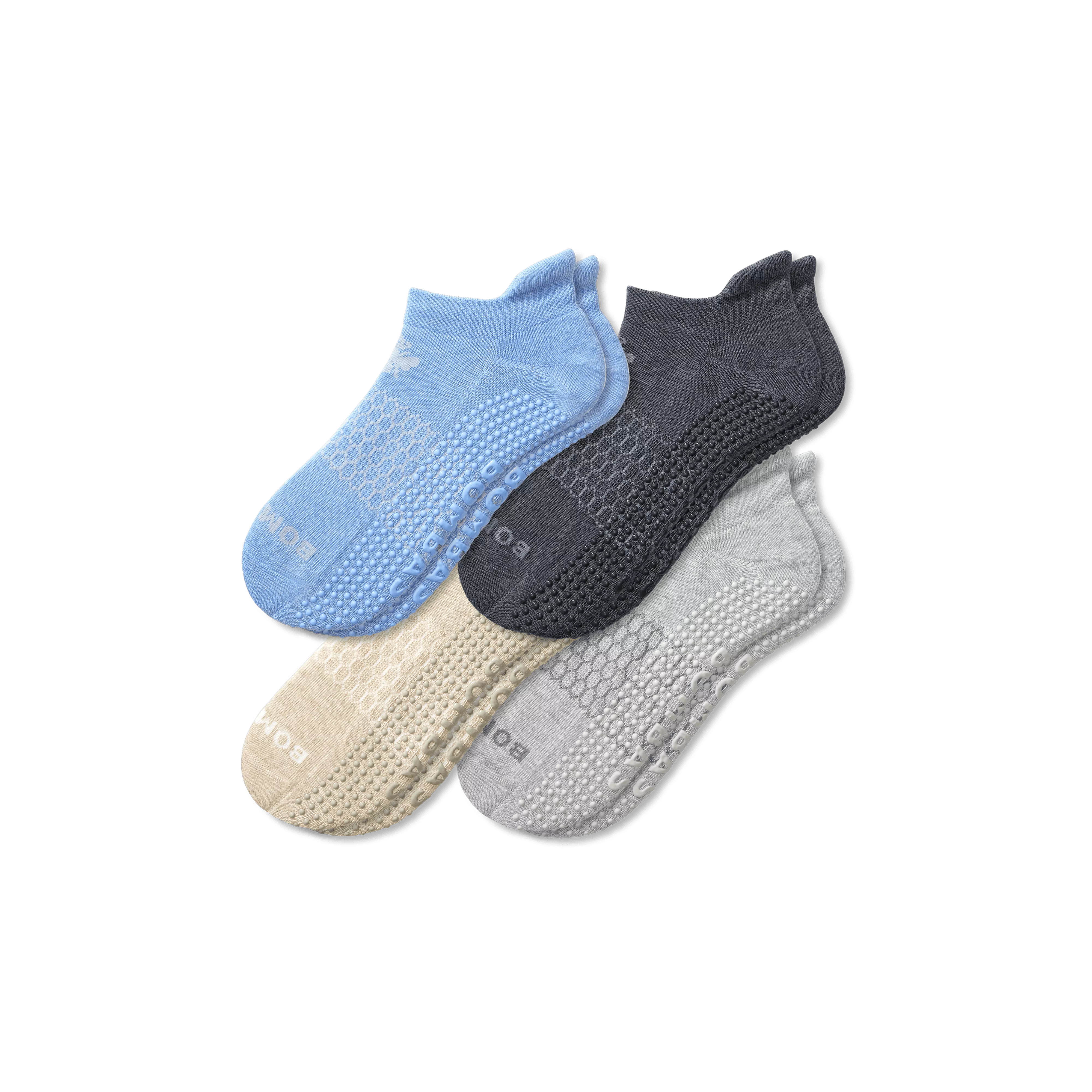 Women's Gripper Ankle Sock 4-Pack