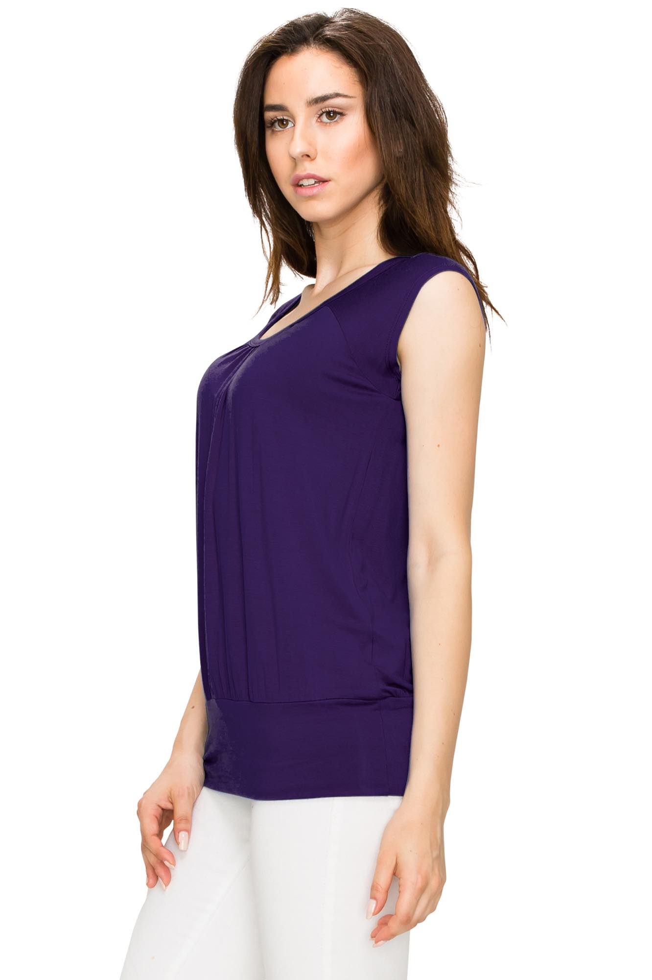 Women's Scoop Neck Short Sleeve Top