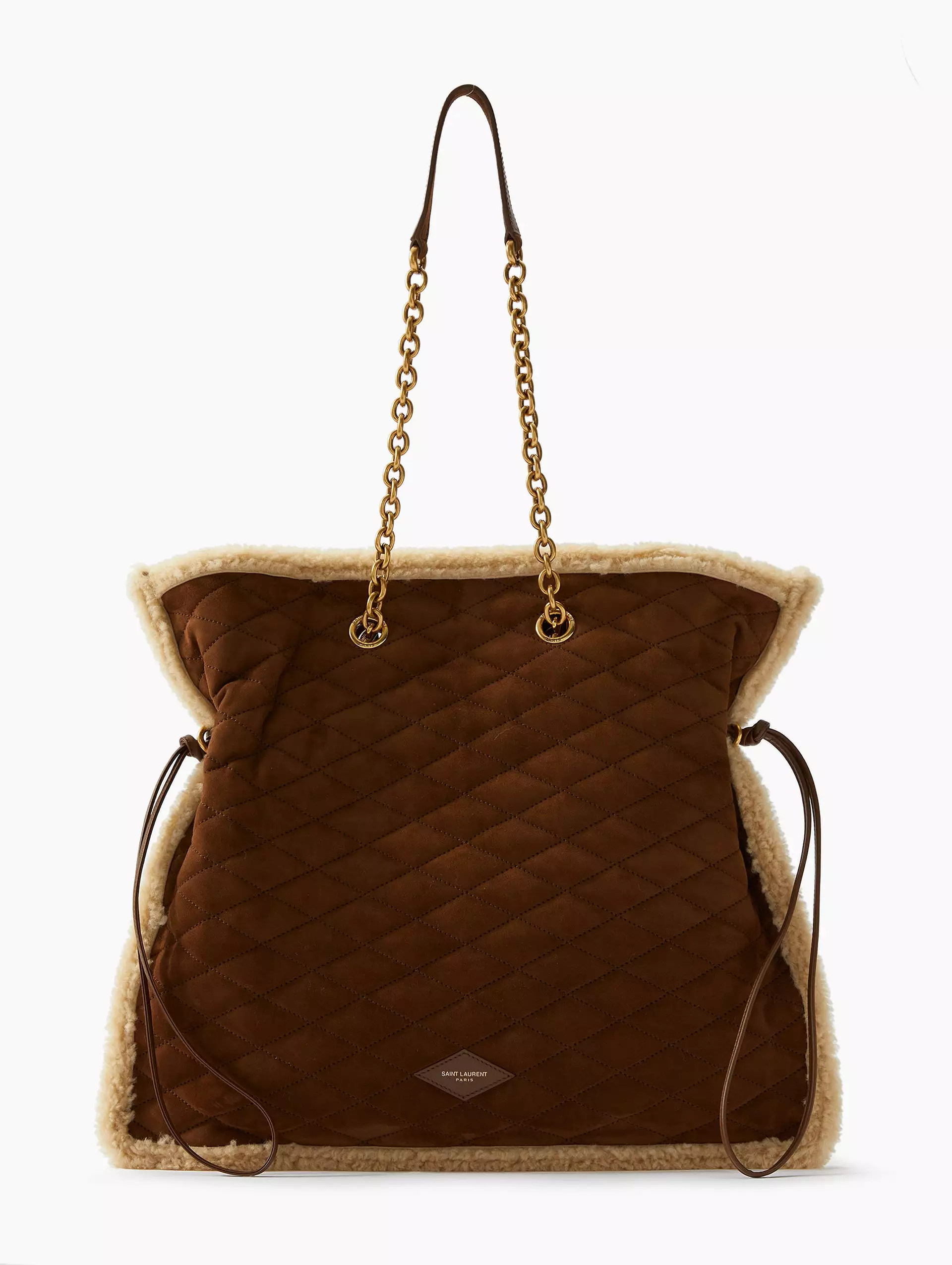 YSL Small Quilted Pochon Bag